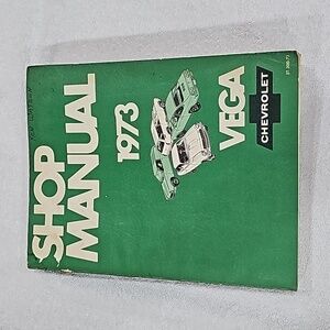 Chevrolet 1973 Vega Shop Manual Auto Repair Guide
